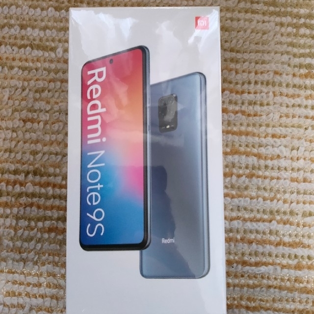 スマートフォン Xiaomi（シャオミ）Redmi Note9s SIMフリー