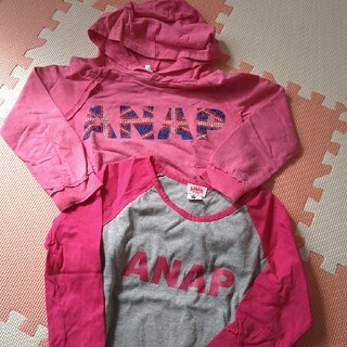 アナップキッズ(ANAP Kids)のANAP　ロンT　セット(Tシャツ/カットソー)