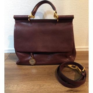 DOLCE&GABBANA - ドルガバ 2way ショルダーバッグ ハンドバッグ