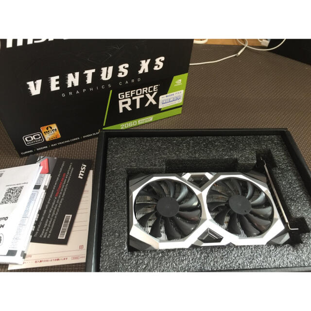 msi rtx2060 super ventus xs ocPCパーツ