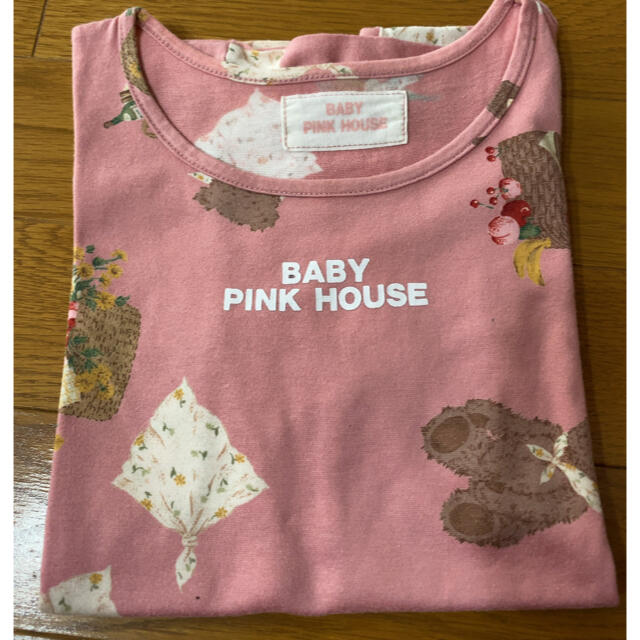 PINK HOUSE(ピンクハウス)のBaby pink  house Tシャツ キッズ/ベビー/マタニティのキッズ服女の子用(90cm~)(Tシャツ/カットソー)の商品写真