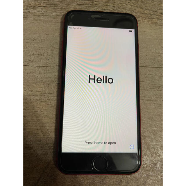 値下げ！美品　iPhone8 64GB RED SIMフリー