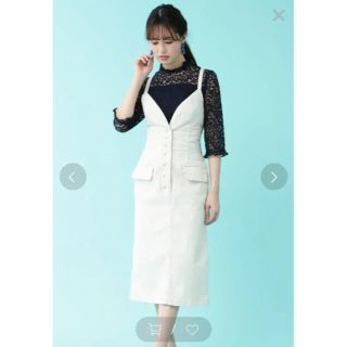 ジルバイジルスチュアート(JILL by JILLSTUART)のお最終値下げ　ジルバイジルスチュアート　ビヨンドデニムワンピース(ロングワンピース/マキシワンピース)