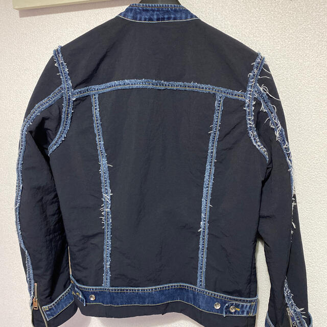 DIESEL シングルライダース ブラック M DIESEL シングルライダース ブラック M