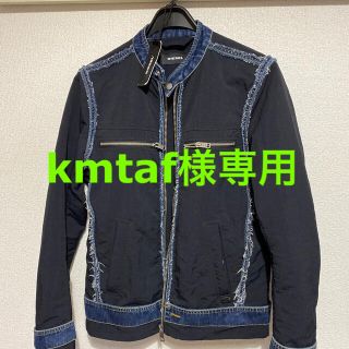 ディーゼル(DIESEL)のDIESEL シングルライダース　ブラック　M(ライダースジャケット)