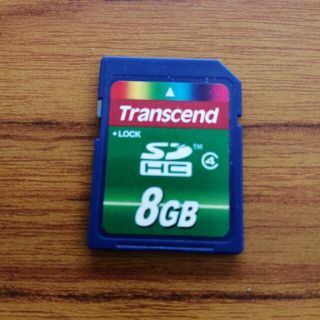 トランセンド(Transcend)のSDカード　8GB(PC周辺機器)