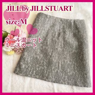 ジルバイジルスチュアート(JILL by JILLSTUART)のJILL by JILLSTUART ジルスチュアート　ニットミニスカート(ミニスカート)