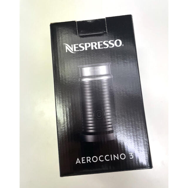 Nespresso ネスプレッソ エアロチーノ3 ブラック 3594JPBK調理家電