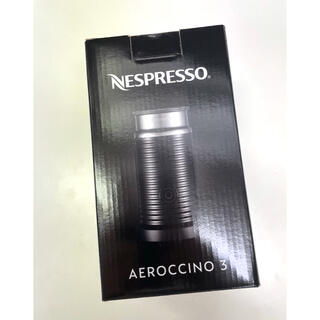 ネスレ(Nestle)のNespresso ネスプレッソ エアロチーノ3 ブラック 3594JPBK (エスプレッソマシン)