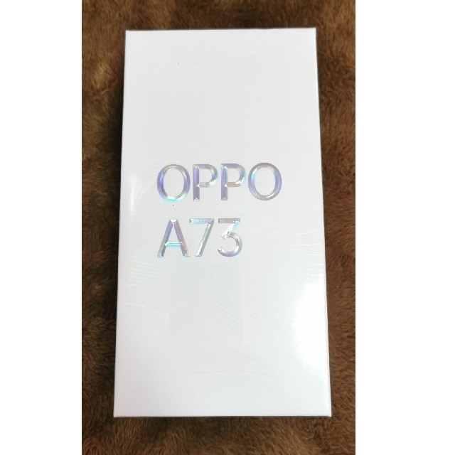 【新品未開封】OPPO A73スマートフォン/携帯電話