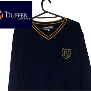 ザダファーオブセントジョージ(The DUFFER of ST.GEORGE)の専用 ザダファーオブセントジョージ ニット セーター ロゴ ワッペン(ニット/セーター)