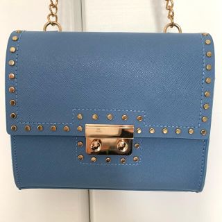 ザラ(ZARA)のZARA スタッズショルダーバッグ(ショルダーバッグ)