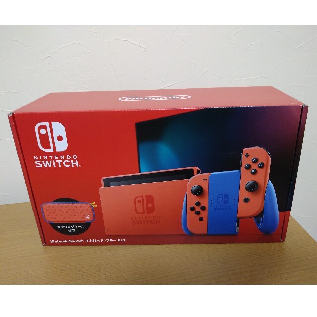 Switch本体 マリオレッド×ブルー セット Switch本体 マリオレッド×ブルー セット