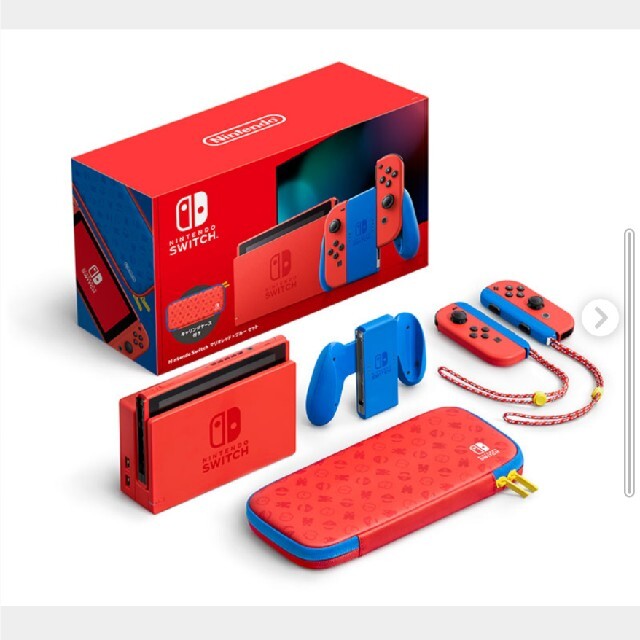 Switch本体 マリオレッド×ブルー セット Switch本体 マリオレッド×ブルー セット
