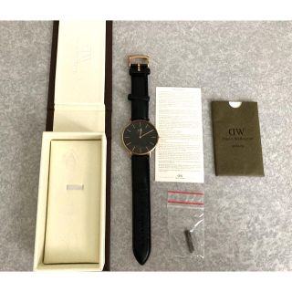 ダニエルウェリントン(Daniel Wellington)のダニエルウェリントン 腕時計　（箱有）電池切れ(腕時計)