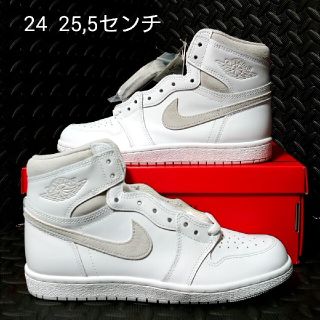 ナイキ(NIKE)のJORDAN 1 HIGH 85 NEUTRAL GREY(スニーカー)