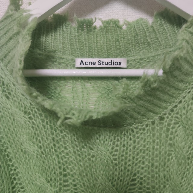 ACNE(アクネ)の美品 直ぐに発送 Acne Studious ケーブルニット モヘアセーター M レディースのトップス(ニット/セーター)の商品写真