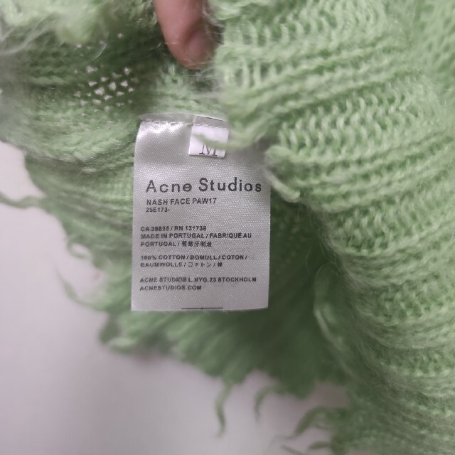 ACNE(アクネ)の美品 直ぐに発送 Acne Studious ケーブルニット モヘアセーター M レディースのトップス(ニット/セーター)の商品写真