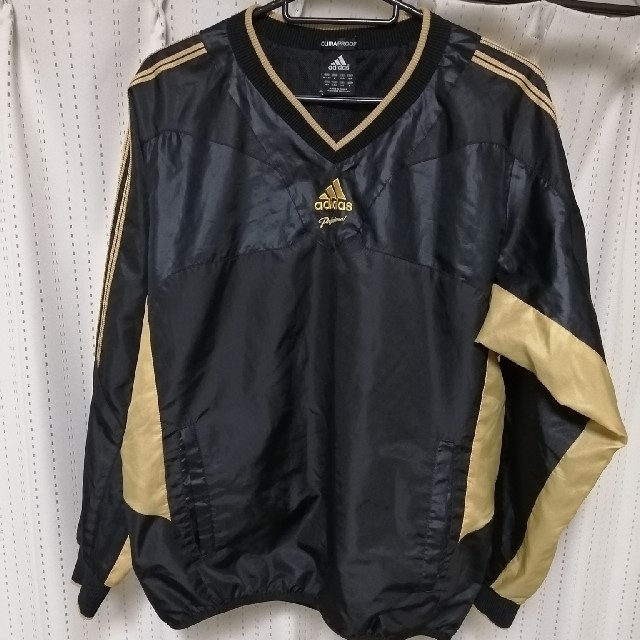 adidas(アディダス)のアディダスadidas160  上着　長袖　ウインドブレーカー キッズ/ベビー/マタニティのキッズ服男の子用(90cm~)(ジャケット/上着)の商品写真