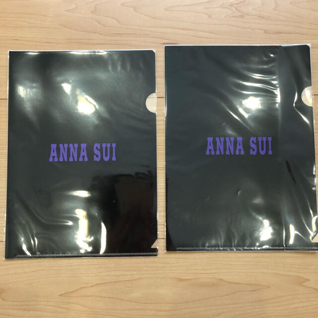 ANNA SUI(アナスイ)の☆ANNA SUI☆ ファイル２枚 インテリア/住まい/日用品の文房具(ファイル/バインダー)の商品写真