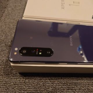 ソニー(SONY)の【3/2迄・新品】Xperia1 II XQ-AT42 SIMフリー 12GB(スマートフォン本体)