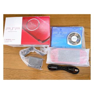 プレイステーションポータブル(PlayStation Portable)のPSP-3000 RADIANT RED (携帯用ゲーム機本体)