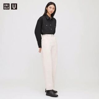 ユニクロ(UNIQLO)のUNIQLO U ハイライズボーイフレンドジーンズ(カジュアルパンツ)