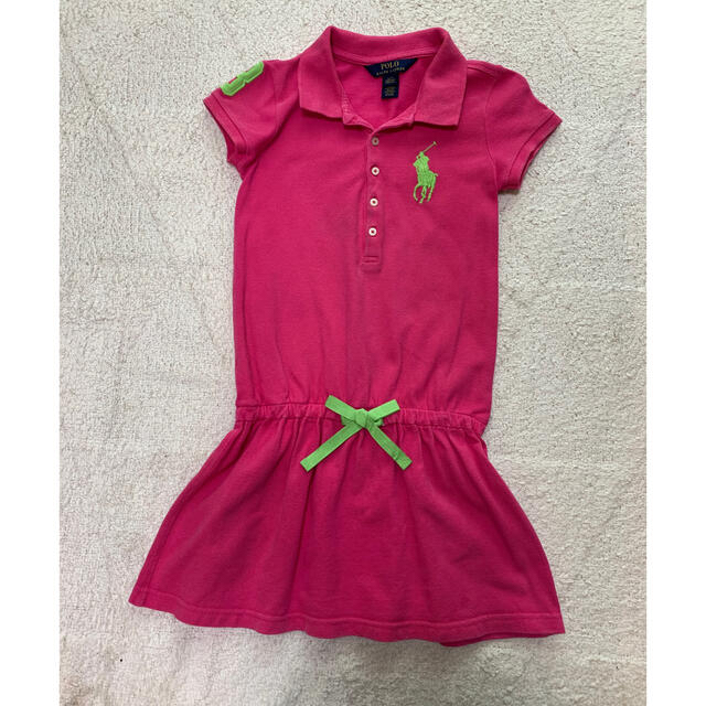 POLO RALPH LAUREN(ポロラルフローレン)のRalph Lauren ワンピース  130 ピンク キッズ/ベビー/マタニティのキッズ服女の子用(90cm~)(ワンピース)の商品写真