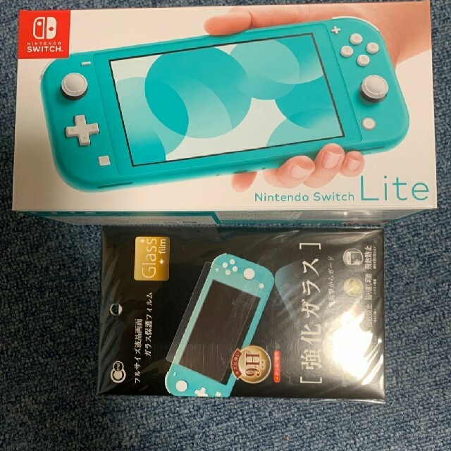 新品　ニンテンドースイッチライト　ターコイズ　保証有　送料込み　任天堂スイッチ