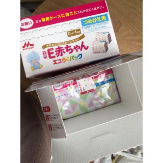 森永乳業 - 【値下げ中】E赤ちゃん エコらくパック 400g×3袋の通販 by ...