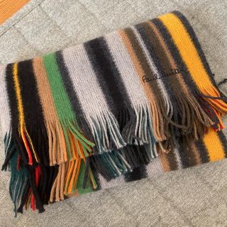 ポールスミス(Paul Smith)のポールスミス　ボーダー　ストール　マフラー(マフラー)