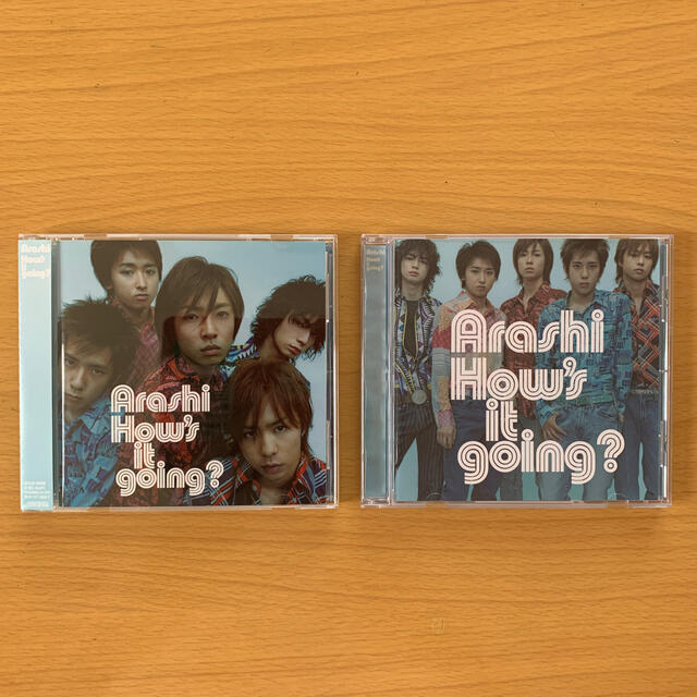 嵐 CDアルバム「How's it going?」初回生産限定盤+通常盤セット | フリマアプリ ラクマ