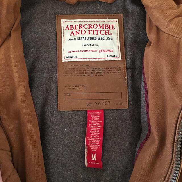 Abercrombie&Fitch(アバクロンビーアンドフィッチ)のabercrombie＆fitch rn75654 ヴィンテージアバクロ メンズのジャケット/アウター(その他)の商品写真