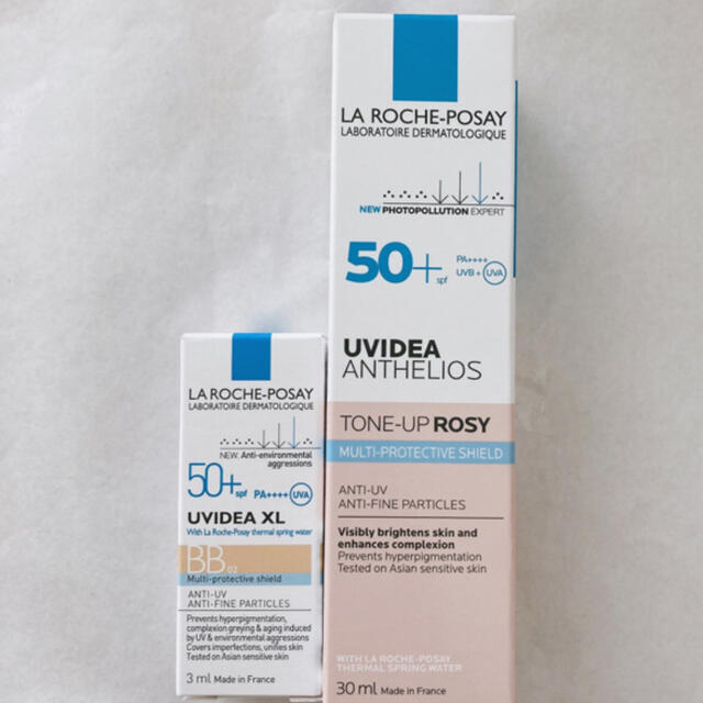 LA ROCHE-POSAY(ラロッシュポゼ)のラロッシュポゼ  UVイデアXLプロテクショントーンアップローズ コスメ/美容のベースメイク/化粧品(化粧下地)の商品写真