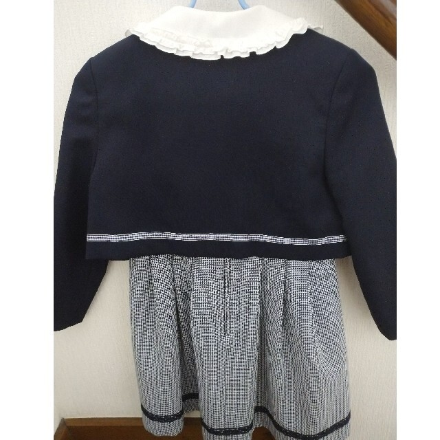 フォーマルスーツ女児130 キッズ/ベビー/マタニティのキッズ服女の子用(90cm~)(ドレス/フォーマル)の商品写真