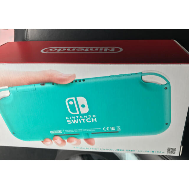 Nintendo Switch  Lite ターコイズ　プロフお読みください。 エンタメ/ホビーのゲームソフト/ゲーム機本体(家庭用ゲーム機本体)の商品写真