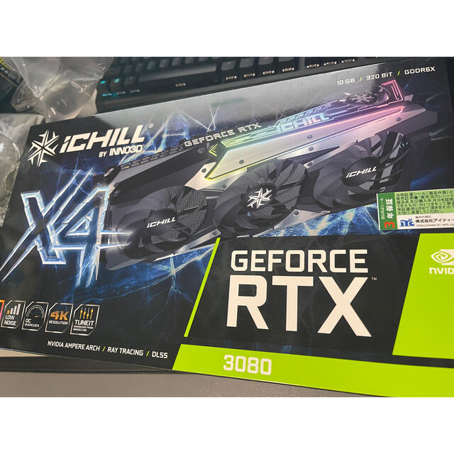 PC/タブレットINNO3D GEFORCE RTX 3080 ICHILL X4