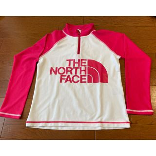 ザノースフェイス(THE NORTH FACE)のノースフェイス　ラッシュガード　130 ピンク(水着)