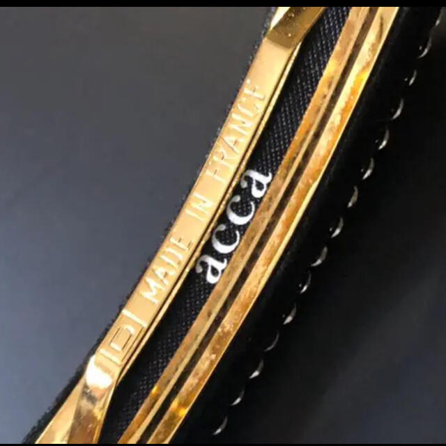 acca(アッカ)のアッカ ピンク 系 ラインストーン ビジュー バレッタ 値下げ レディースのヘアアクセサリー(バレッタ/ヘアクリップ)の商品写真