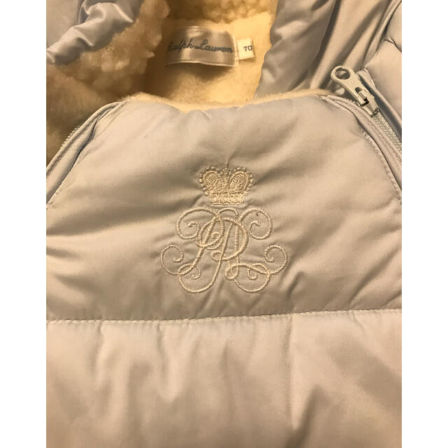 POLO RALPH LAUREN(ポロラルフローレン)のラルフローレン　カバーオールダウン キッズ/ベビー/マタニティのベビー服(~85cm)(カバーオール)の商品写真