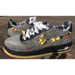 ナイキ(NIKE)の日本未発売！海外限定！美USED！nike airforce1 remix(スニーカー)