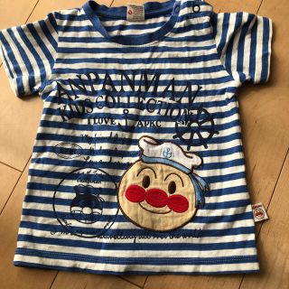 アンパンマン(アンパンマン)のアンパンマンキッズコレクション＊半袖Tシャツ　青×白ボーダー　(Tシャツ/カットソー)