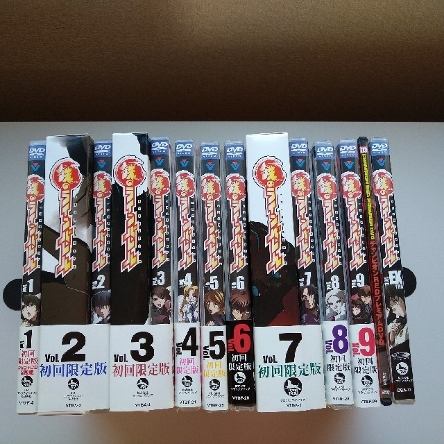 鉄のラインバレル全9巻　Vol．1〜9 DVD初回限定版セット