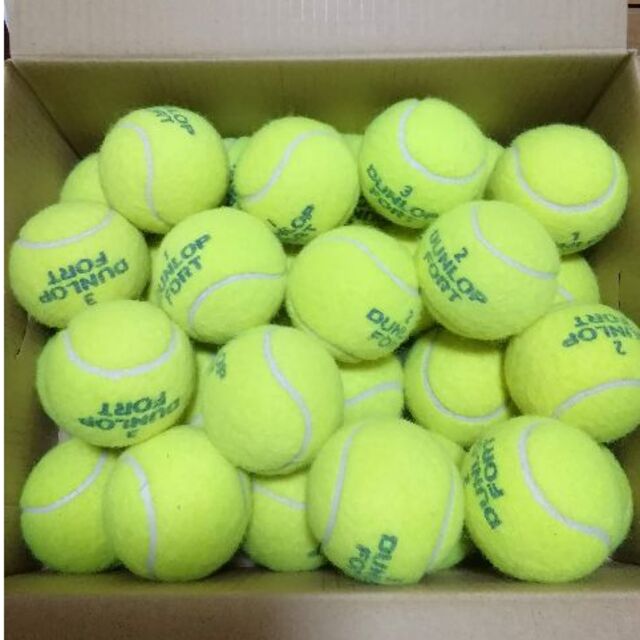 ダンロップフォート　テニスボール 30個 スポーツ/アウトドアのテニス(ボール)の商品写真