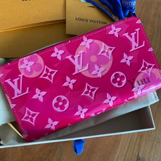 ルイヴィトン(LOUIS VUITTON)のルイヴィトン　完売　ジッピーウォレット　長財布　バレンタイン　フューシャ(財布)