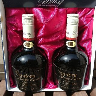 サントリー(サントリー)の★古酒格安❗️リザーブサントリー760ml43%×2本化粧箱付(ウイスキー)