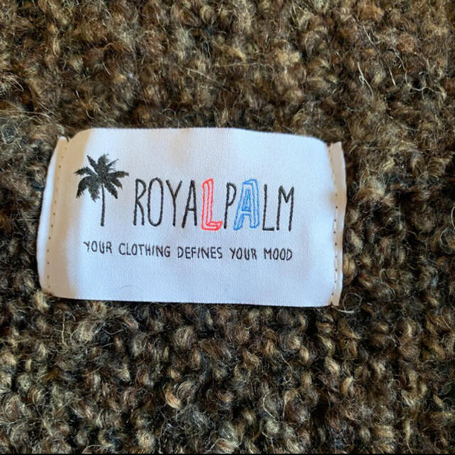 Ron Herman(ロンハーマン)のROYAL PALM/RPイタリー糸ブークレ　　　　ロングガウン メンズのトップス(カーディガン)の商品写真