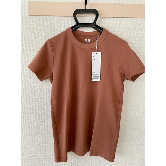 UNIQLO(ユニクロ)のUNIQLO U コットン100%クルーネックT レディースのトップス(Tシャツ(半袖/袖なし))の商品写真