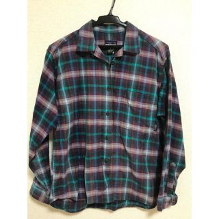 パタゴニア(patagonia)のパタゴニア　チェックシャツ　長袖　レディースS(シャツ/ブラウス(長袖/七分))