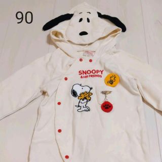 スヌーピー(SNOOPY)の専用。スヌーピー　ロンパース　90サイズ(その他)